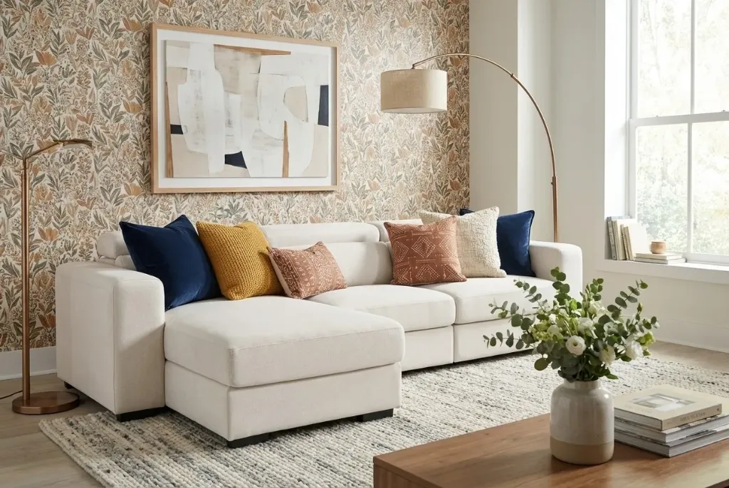 [VERO131] VERONA CHAISE-REVER. EXTR. CARRO 276X106/147X76/96 AR-BEIGE