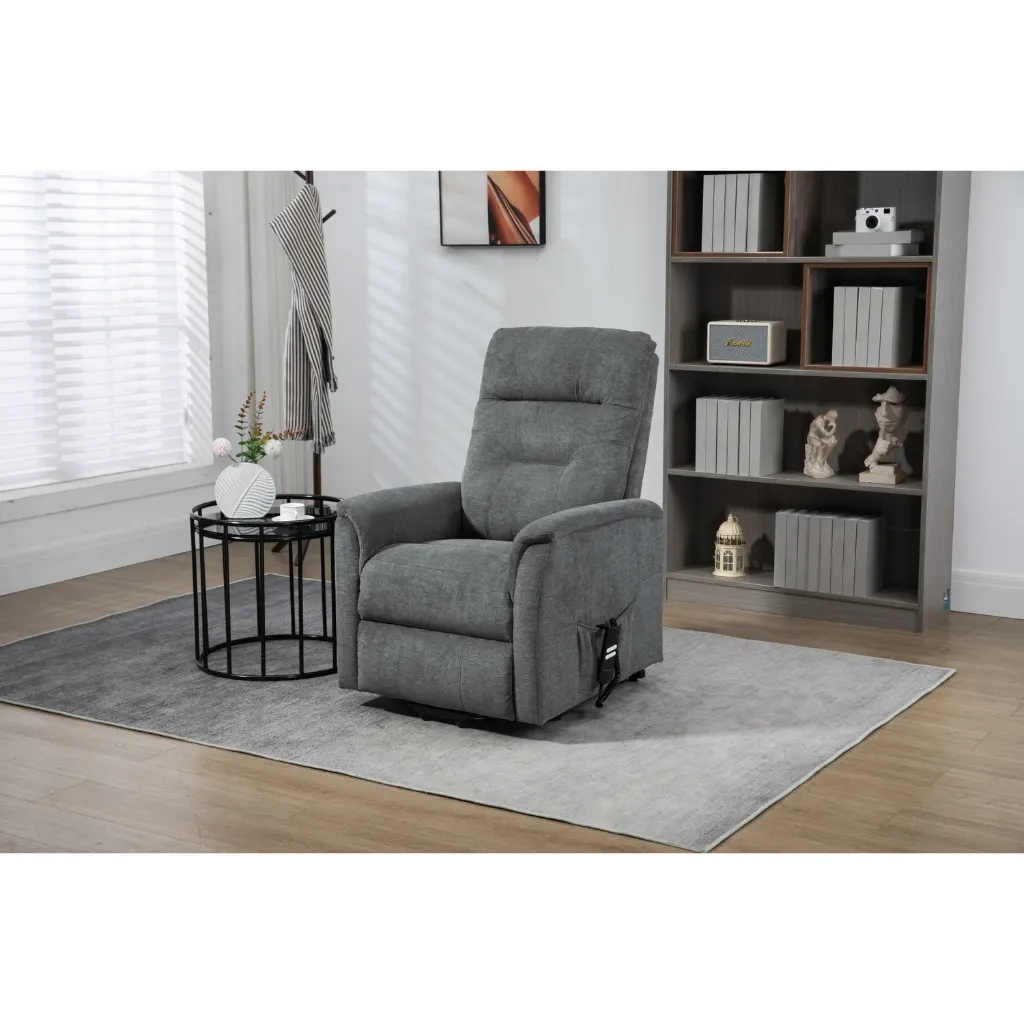 [ATLA262] ATLAS BUTACA POWER LIFE 2  MOTORES Y RUEDAS AS1128 (Gray, 2 motores con mando)