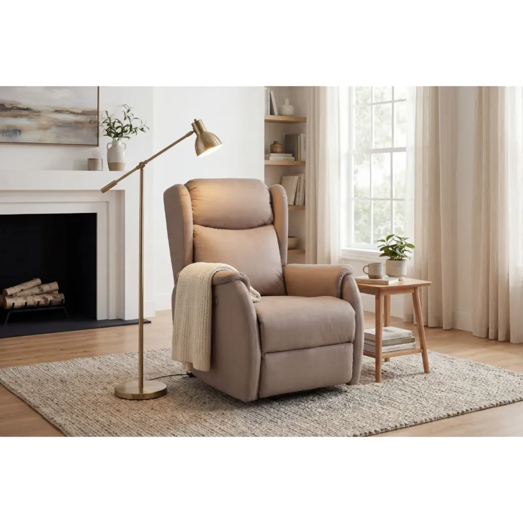 [FRAN267] FRANCIA BUTACA RELAX POWER LIFE 2 MOTORES  (Bouton, Beige)