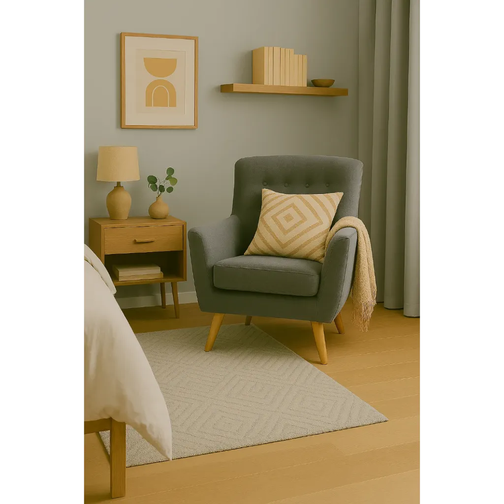 [LISB037] LISBOA BUTACA NORDICA  (Gris)