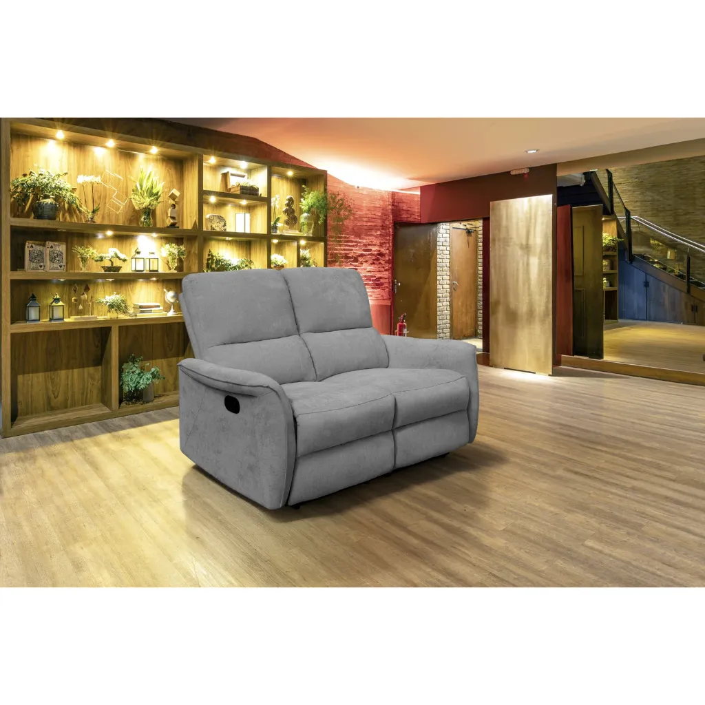 [DENI050] DENIS SOFA 2 PL. 2 RELAX  (Gris)